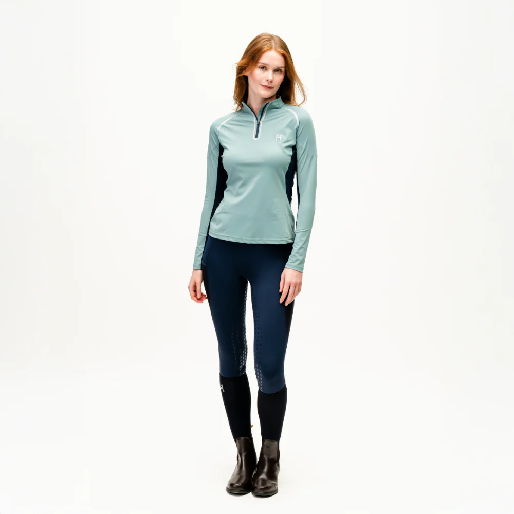 Horseware Ireland Stamina Long Sleeve 1/4 Zip Top - Image 11