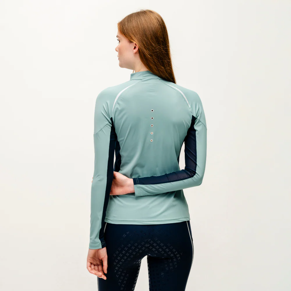 Horseware Ireland Stamina Long Sleeve 1/4 Zip Top - Image 14