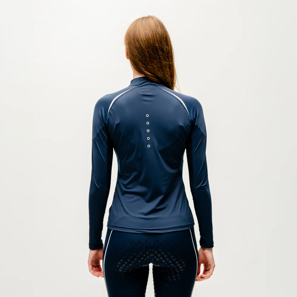 Horseware Ireland Stamina Long Sleeve 1/4 Zip Top - Image 7