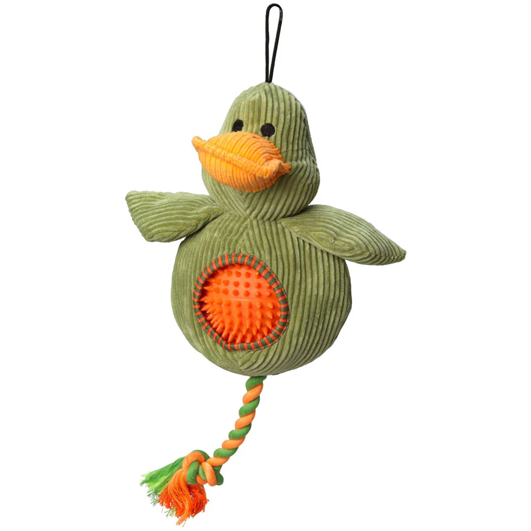 House of Paws Cord Toy with Spiky Ball - Image 3