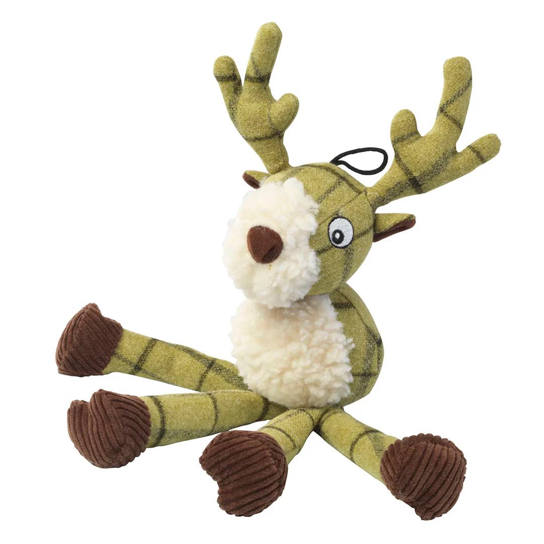 House of Paws Tweed Plush Long Legs Dog Toy - Image 3