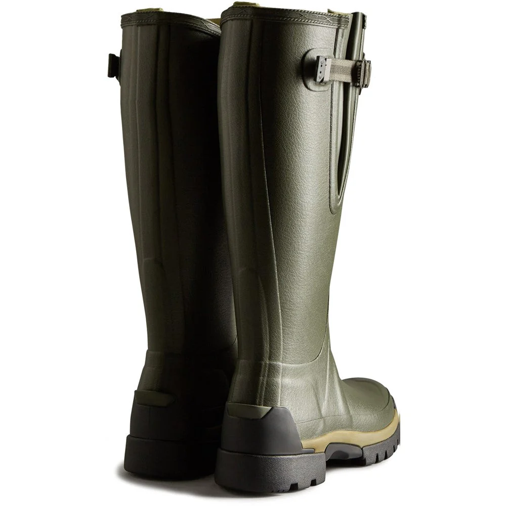 Hunter Mens Balmoral Adjustable Neoprene Lined Wellington Boots - Image 2