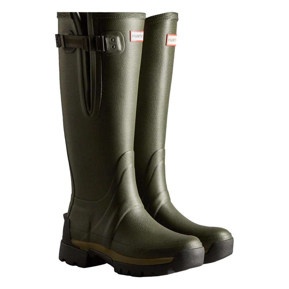 Hunter Mens Balmoral Adjustable Neoprene Lined Wellington Boots - Image 5