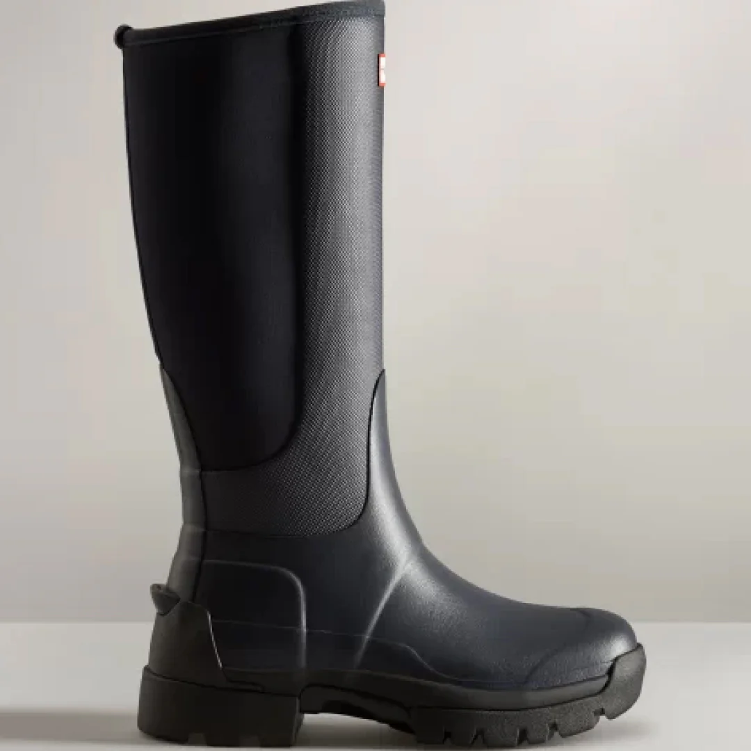 Hunter Men Balmoral Hybrid Tall Wellington Boots - Image 7