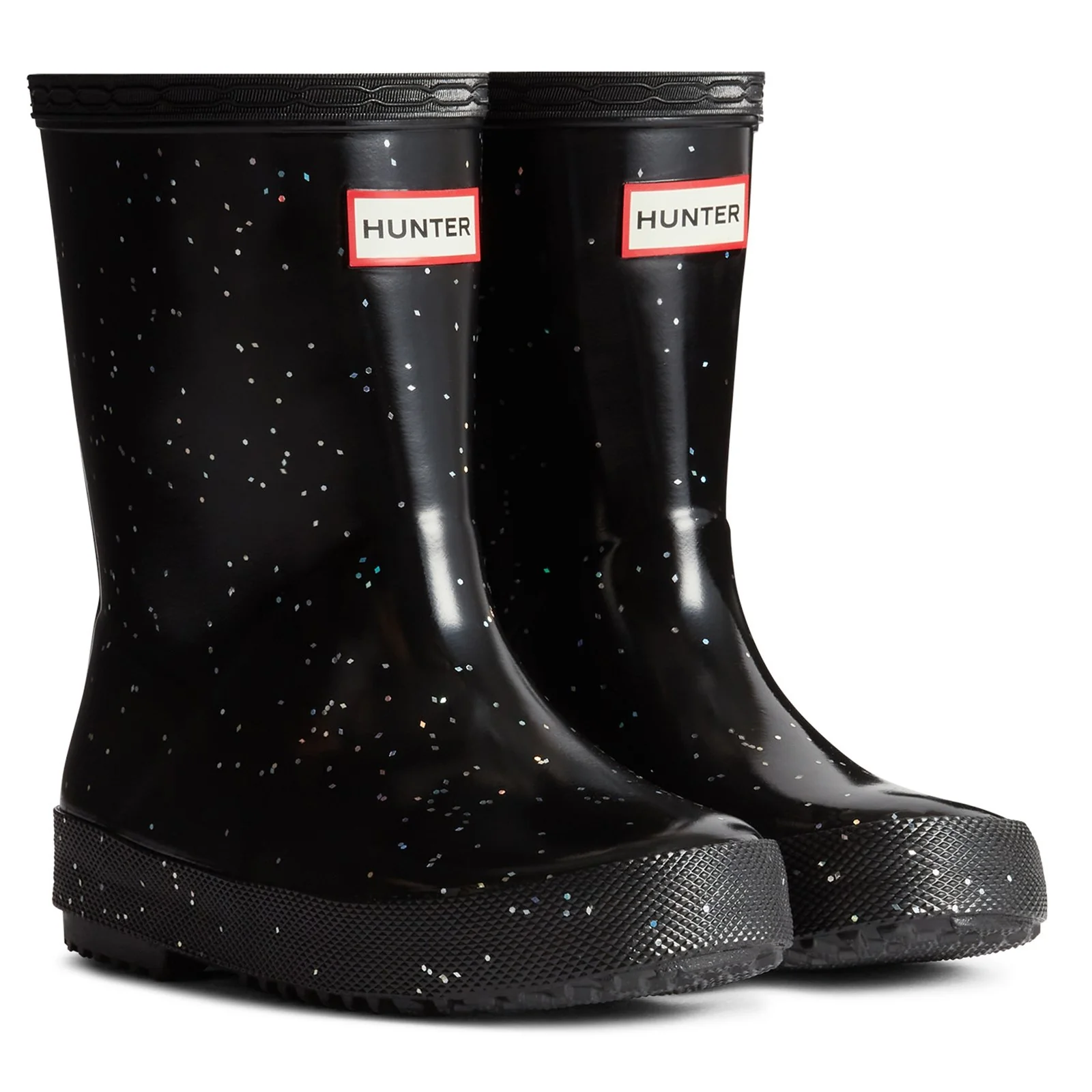 Hunter Kids Kid First Giant Glitter Wellington