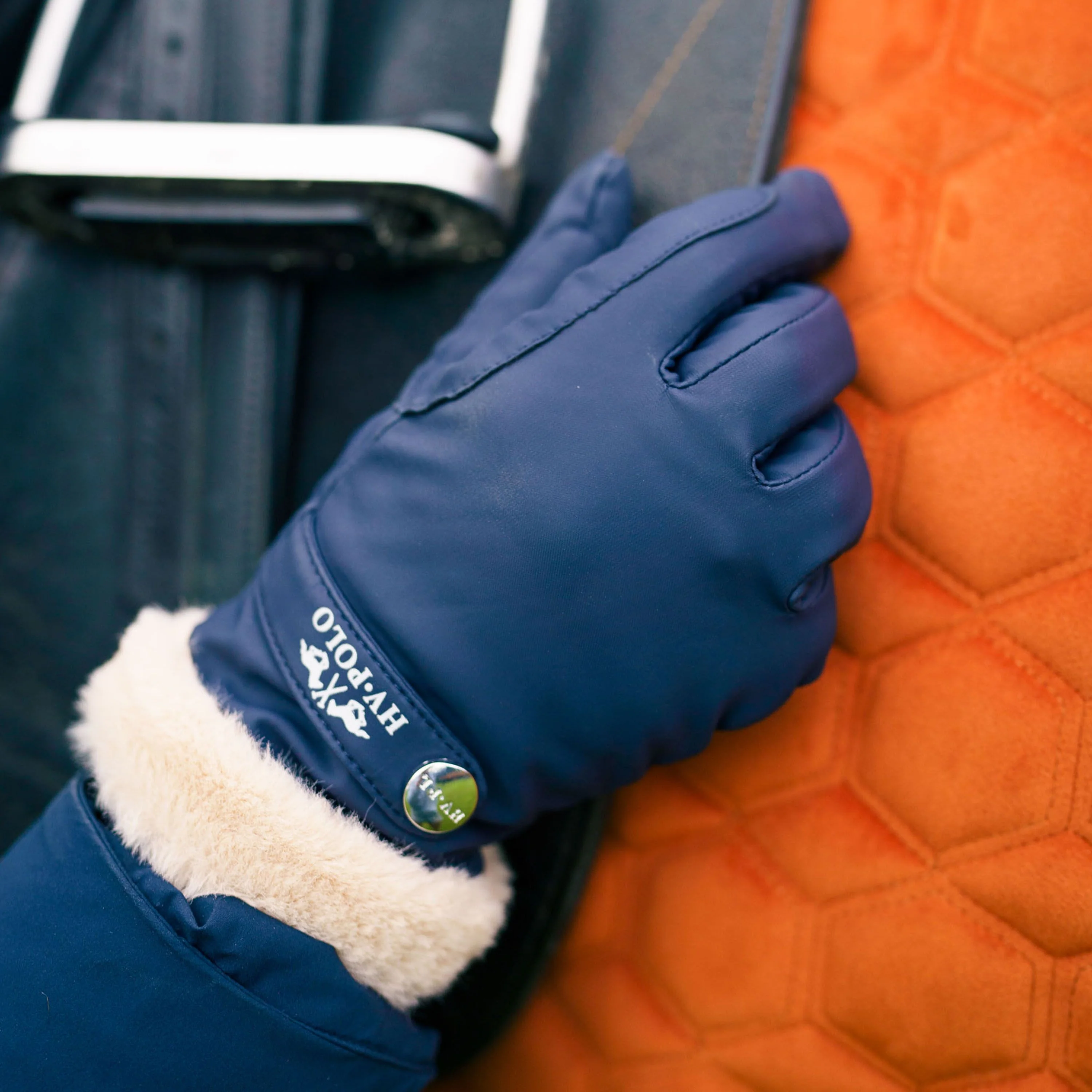 HV Polo Garnet Gloves - Image 3