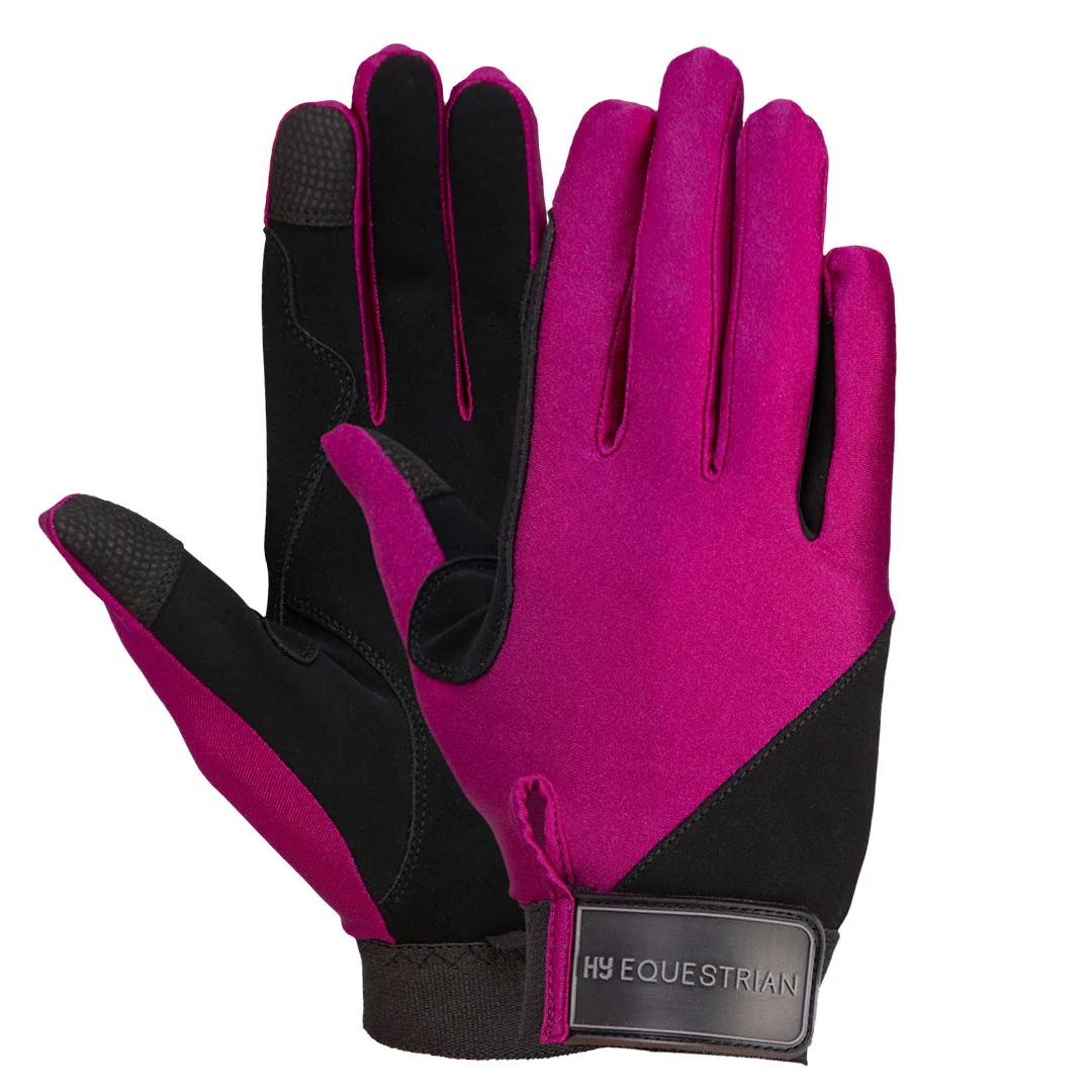 Hy Equestrian Absolute Fit Adult Riding Gloves - Image 2