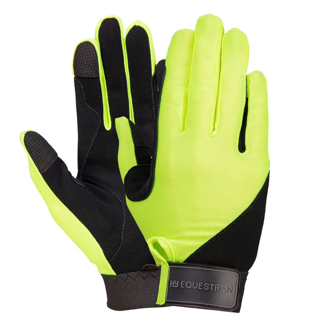 Hy Equestrian Absolute Fit Adult Riding Gloves - Image 3