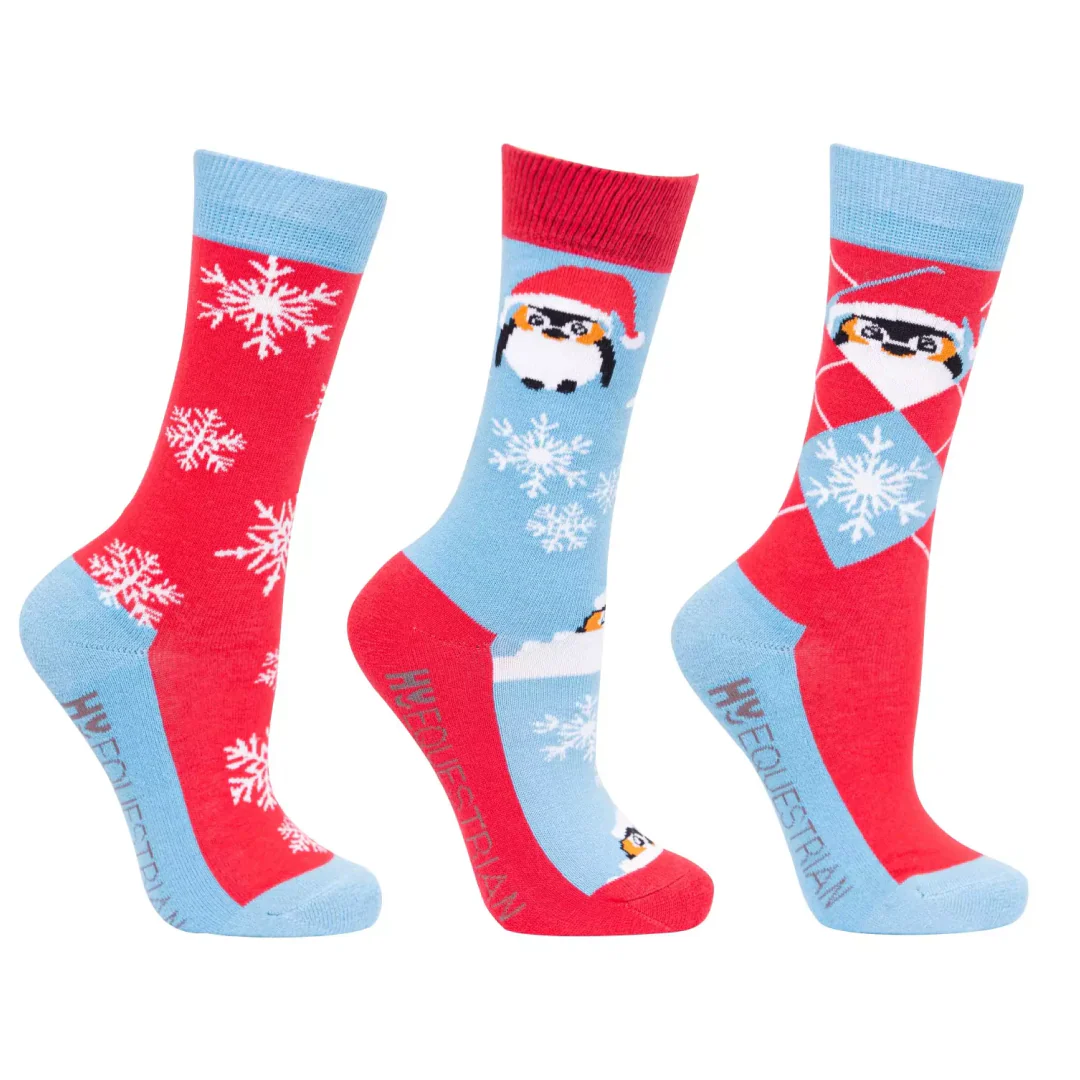 Hy Equestrian Children's Novelty Printed Socks - Image 3