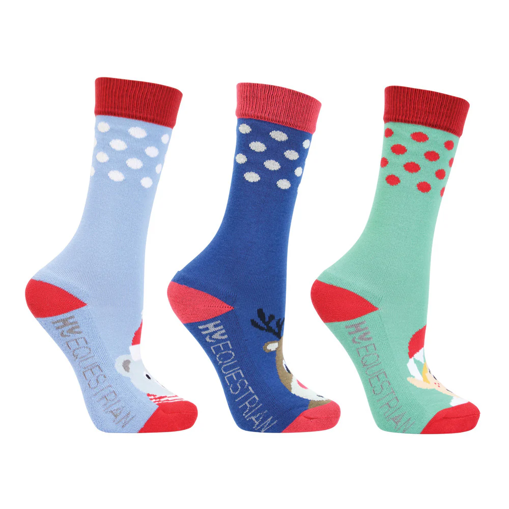 Hy Equestrian Children's Novelty Printed Socks - Image 4