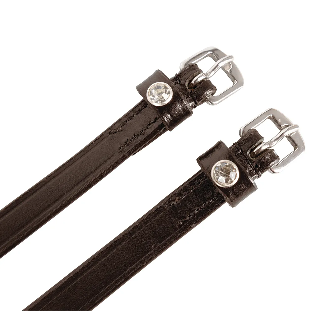 Hy Equestrian Children's Diamante Stud Spur Straps - Image 4