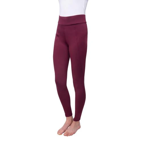 Hy Equestrian Children's Melton Riding Tights - Image 4