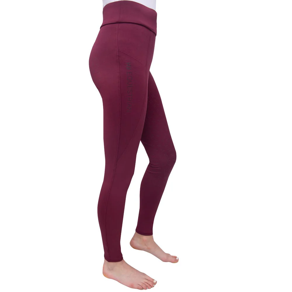 Hy Equestrian Children's Melton Riding Tights - Image 5