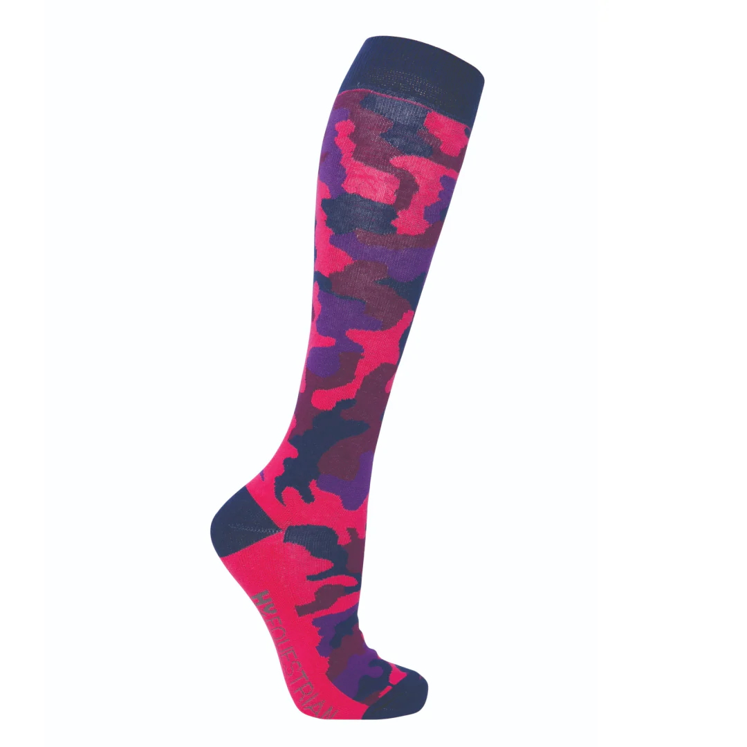 Hy Equestrian DynaForce Childen's Socks - Pack of 3 - Image 3