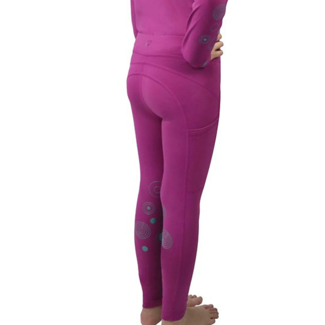 Hy Equestrian DynaMizs Ecliptic Junior Knee Grip Riding Tights - Image 15