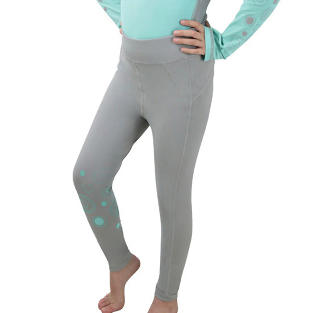 Hy Equestrian DynaMizs Ecliptic Junior Knee Grip Riding Tights - Image 2