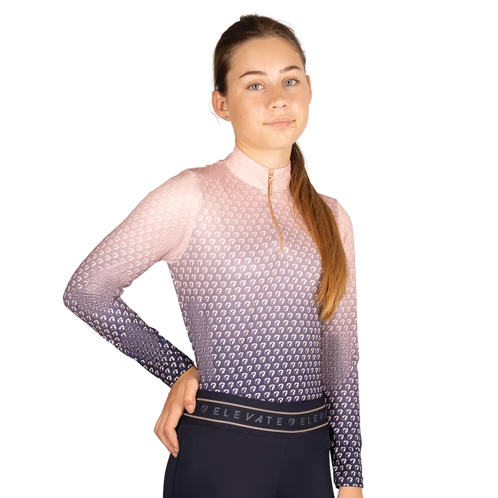 Hy Equestrian Elevate Allure Mizs Ombre Base Layer - Image 3