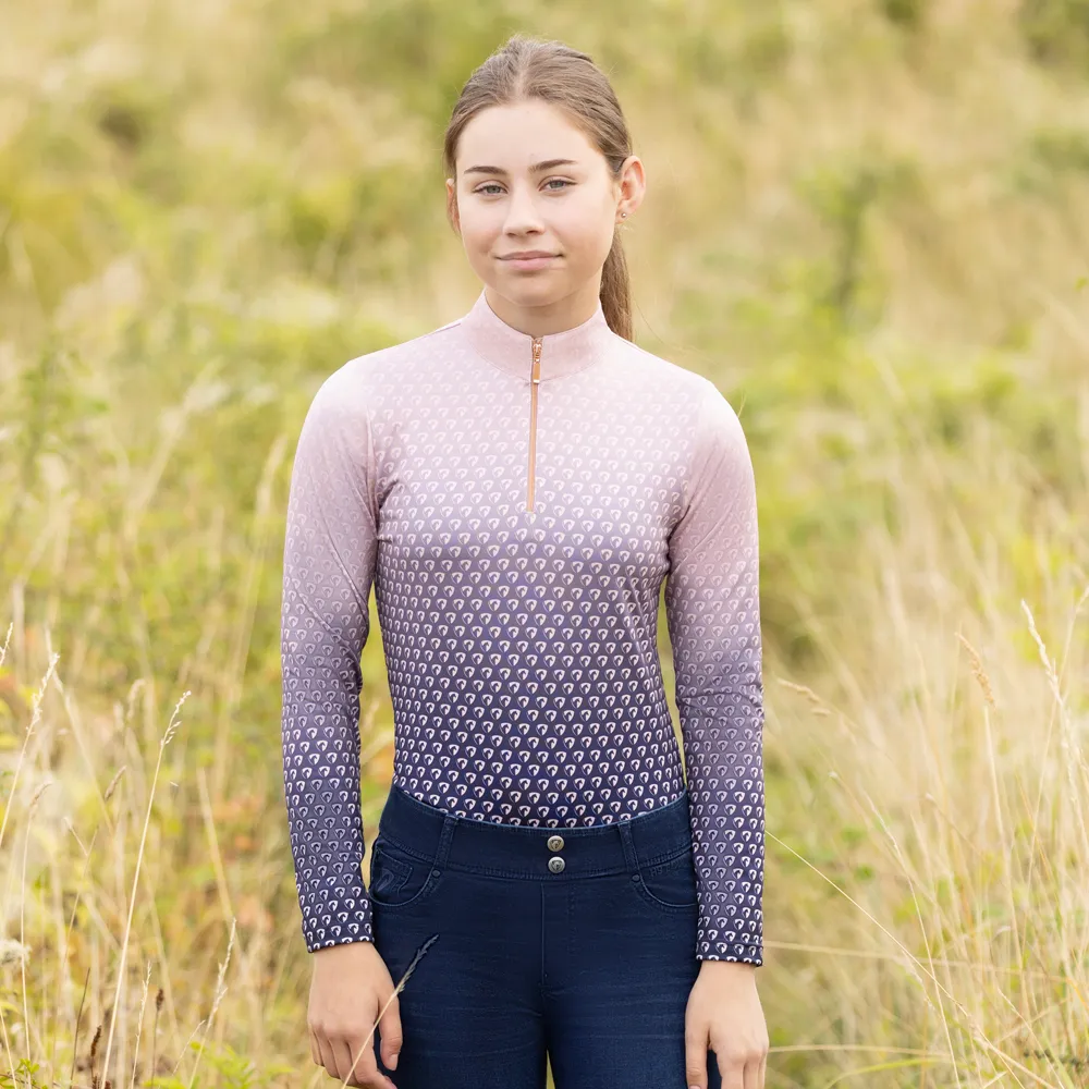 Hy Equestrian Elevate Allure Mizs Ombre Base Layer - Image 5