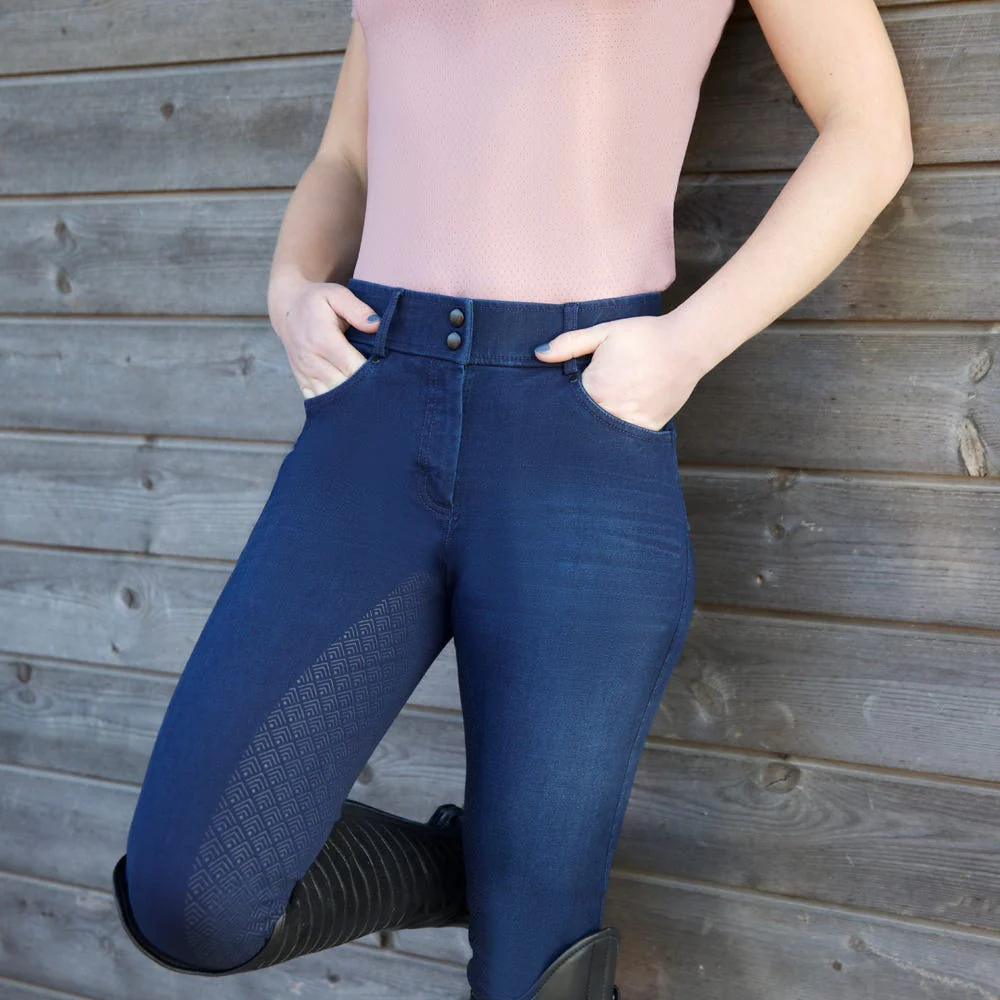 Hy Equestrian Elevate Denim Breeches - Image 9