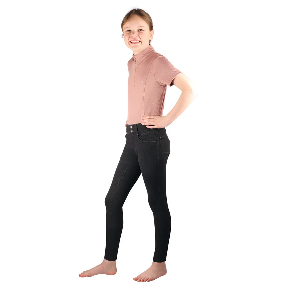 Hy Equestrian Elevate Mizs Denim Breeches - Image 2