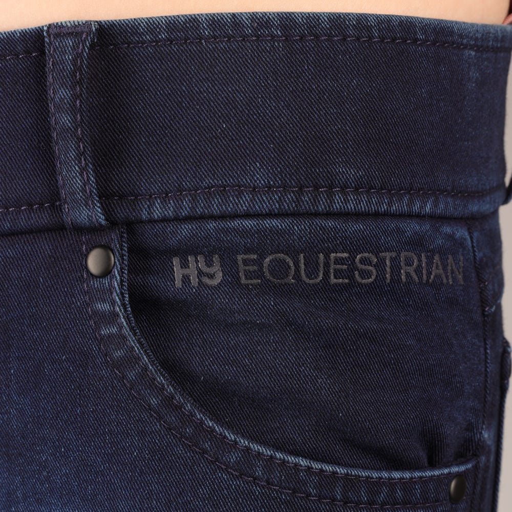 Hy Equestrian Elevate Mizs Denim Breeches - Image 9