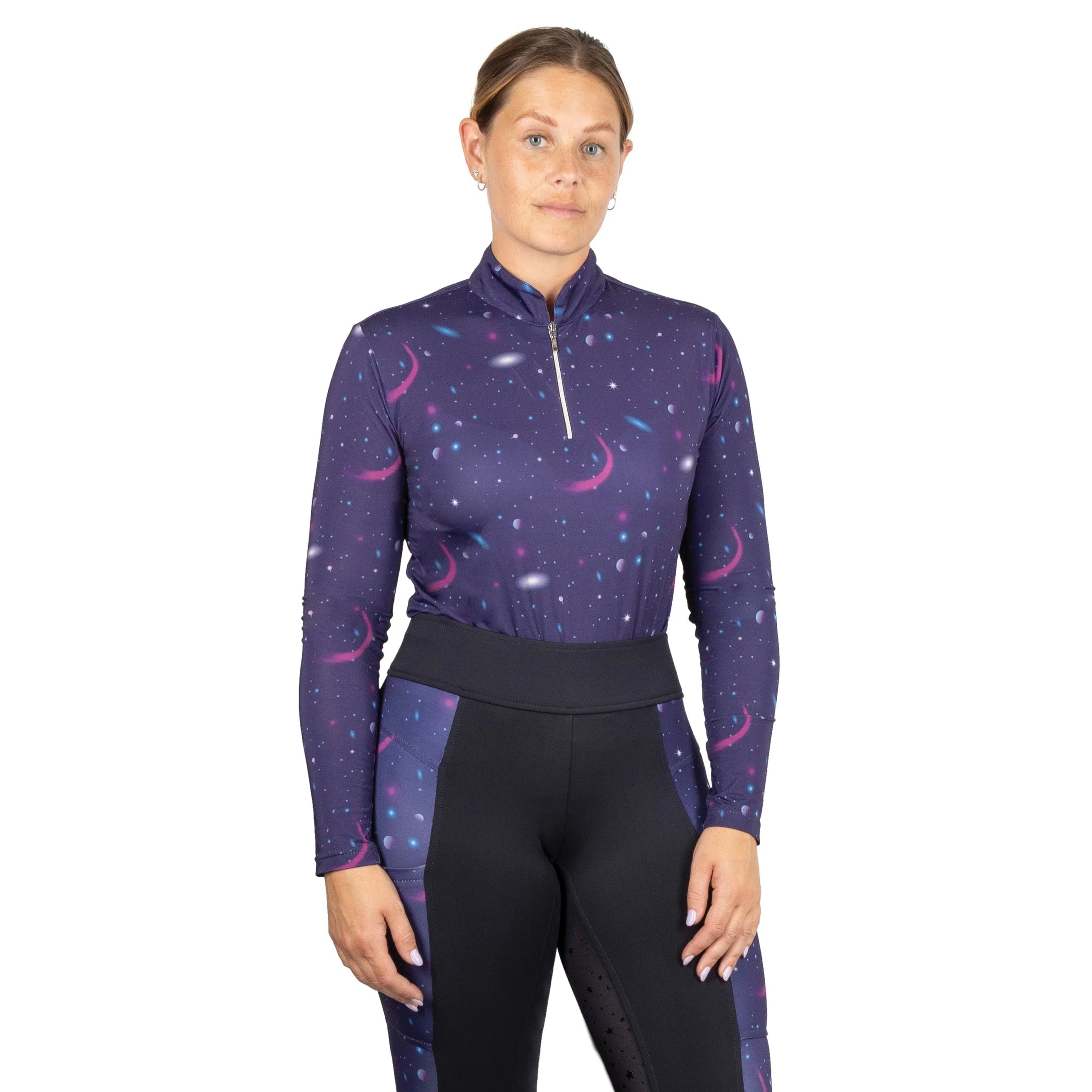 Hy Equestrian Elevate Out of this World Riding Tights - Image 2
