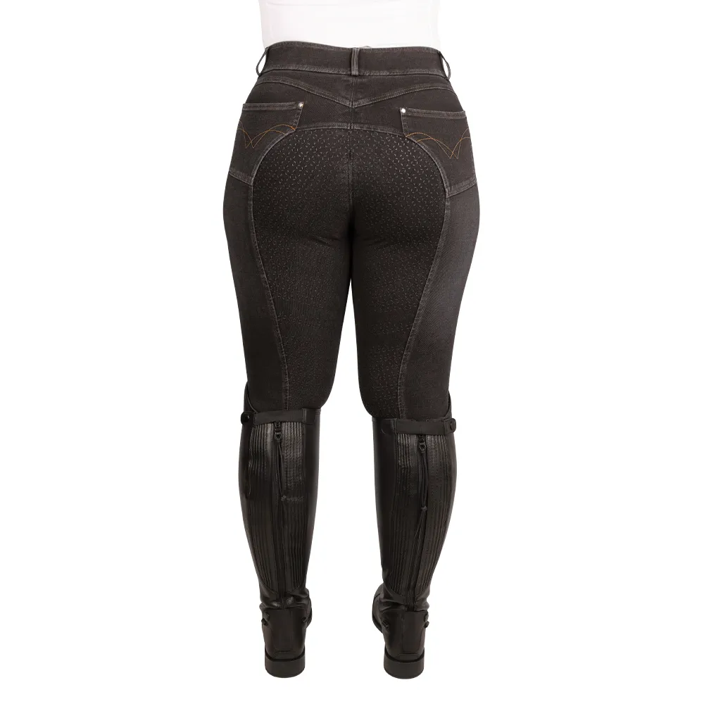 Hy Equestrian Elevate Style Denim Breeches - Image 11