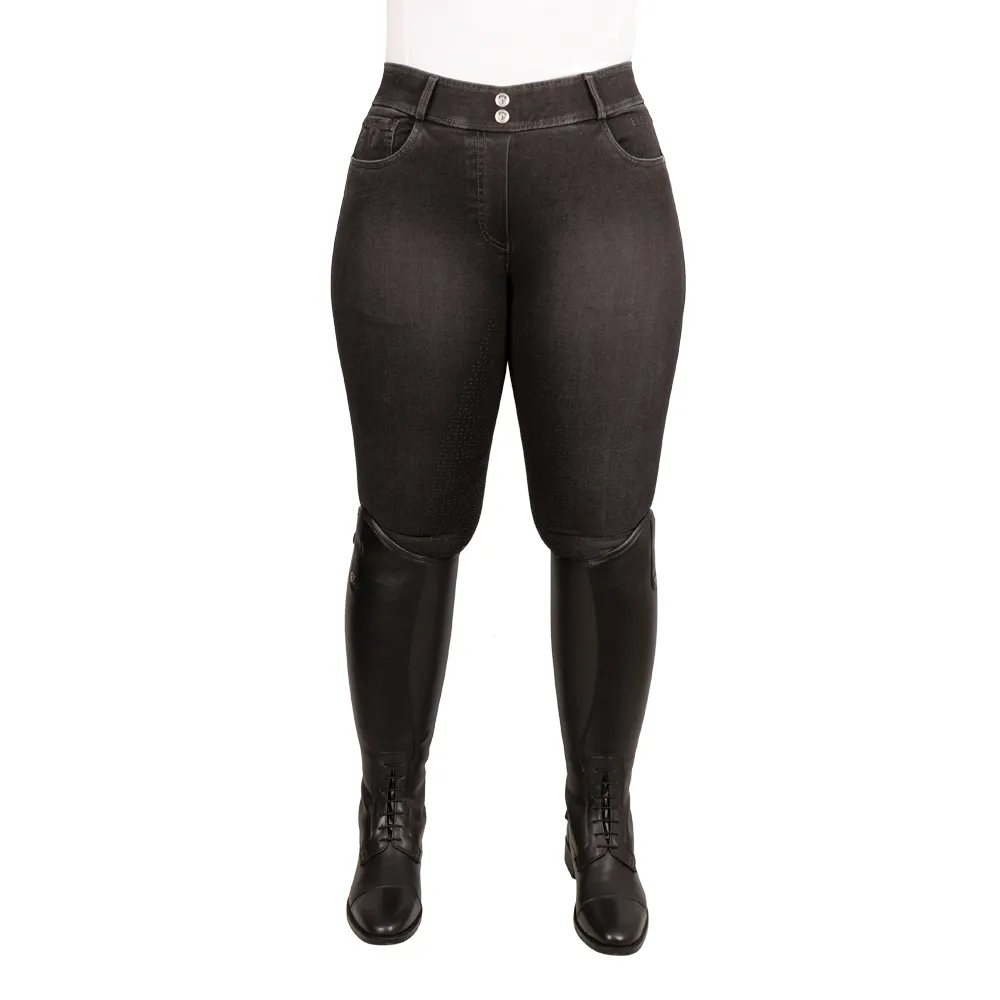 Hy Equestrian Elevate Style Denim Breeches - Image 9