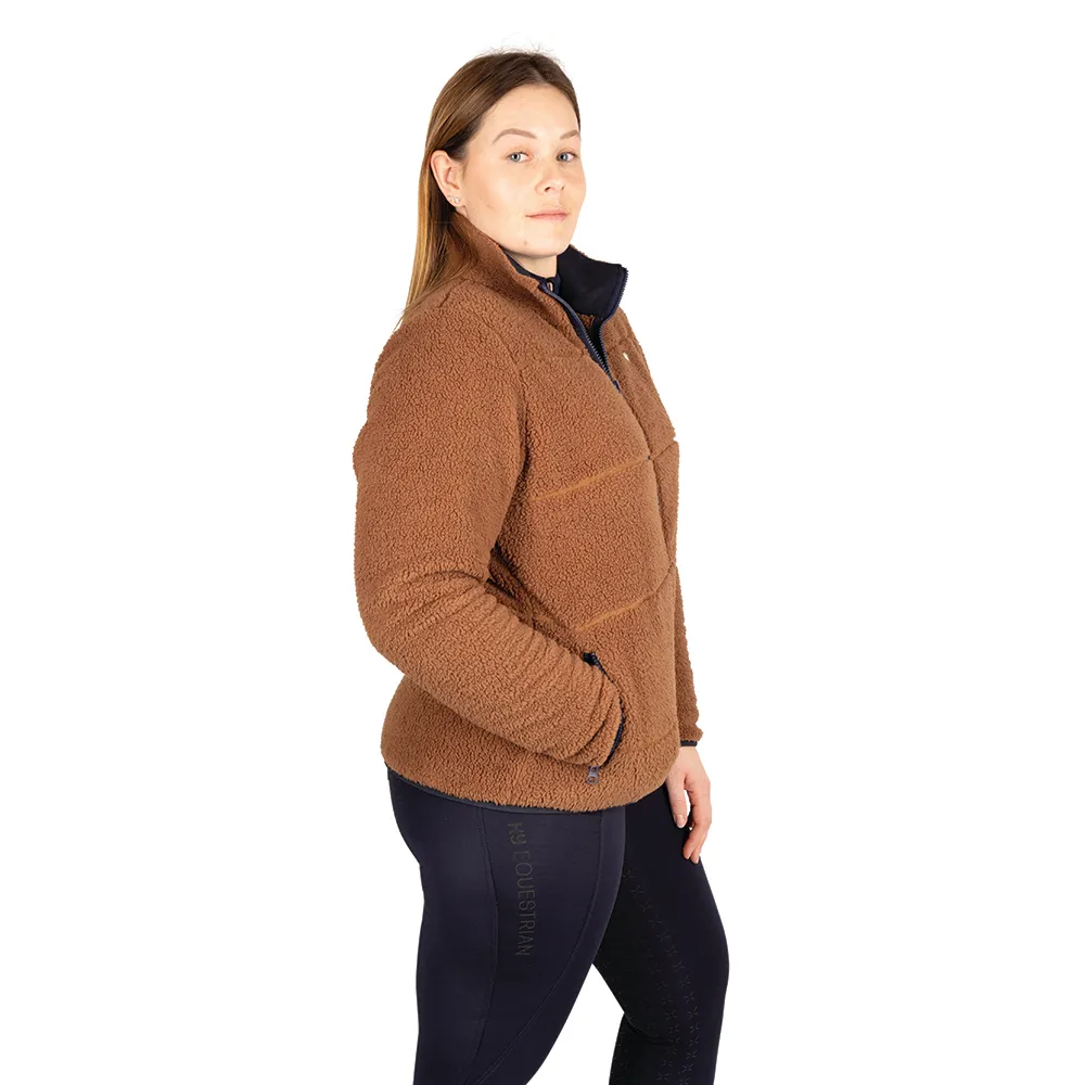 Hy Equestrian Elevate Style Teddy Fleece Jacket - Image 3