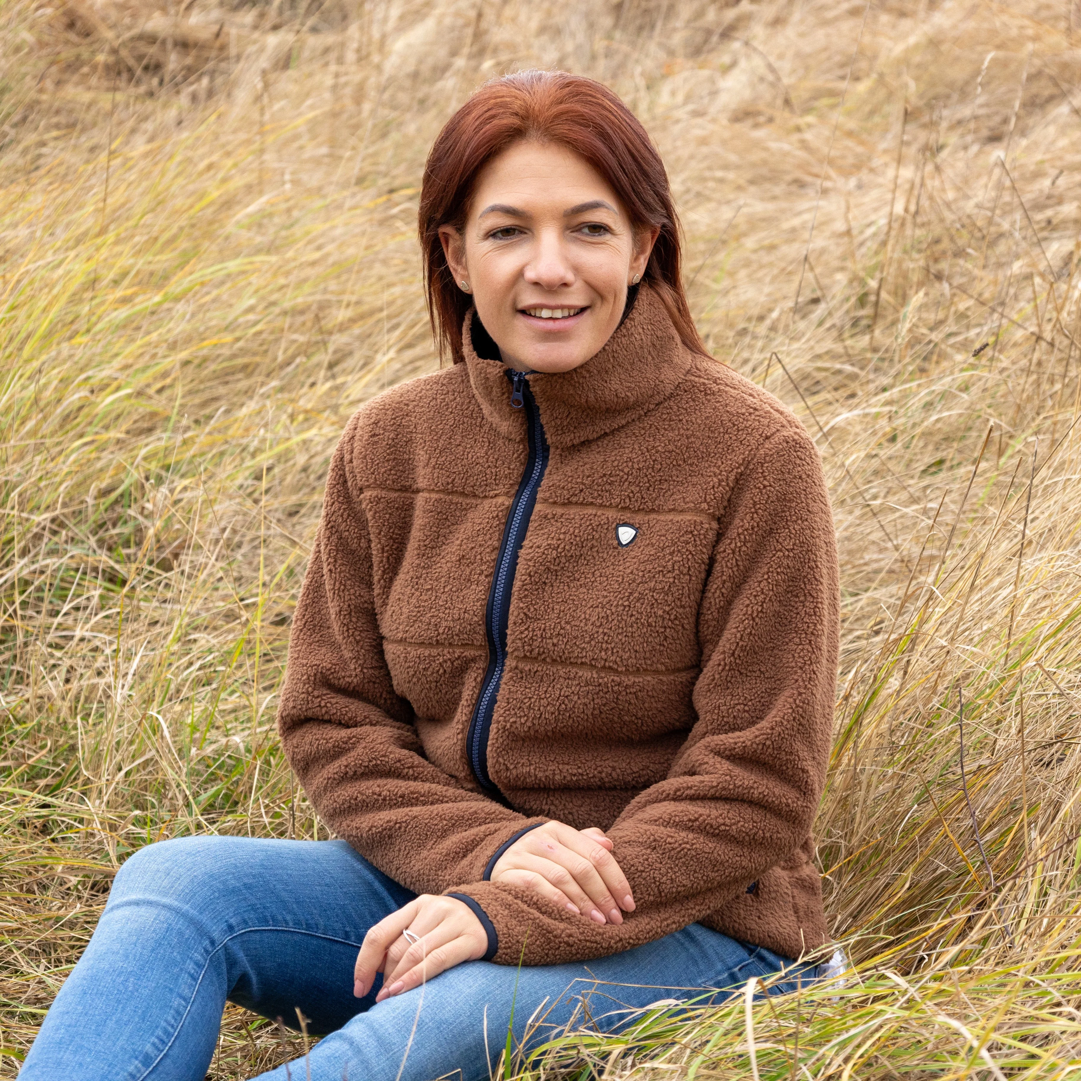 Hy Equestrian Elevate Style Teddy Fleece Jacket - Image 7