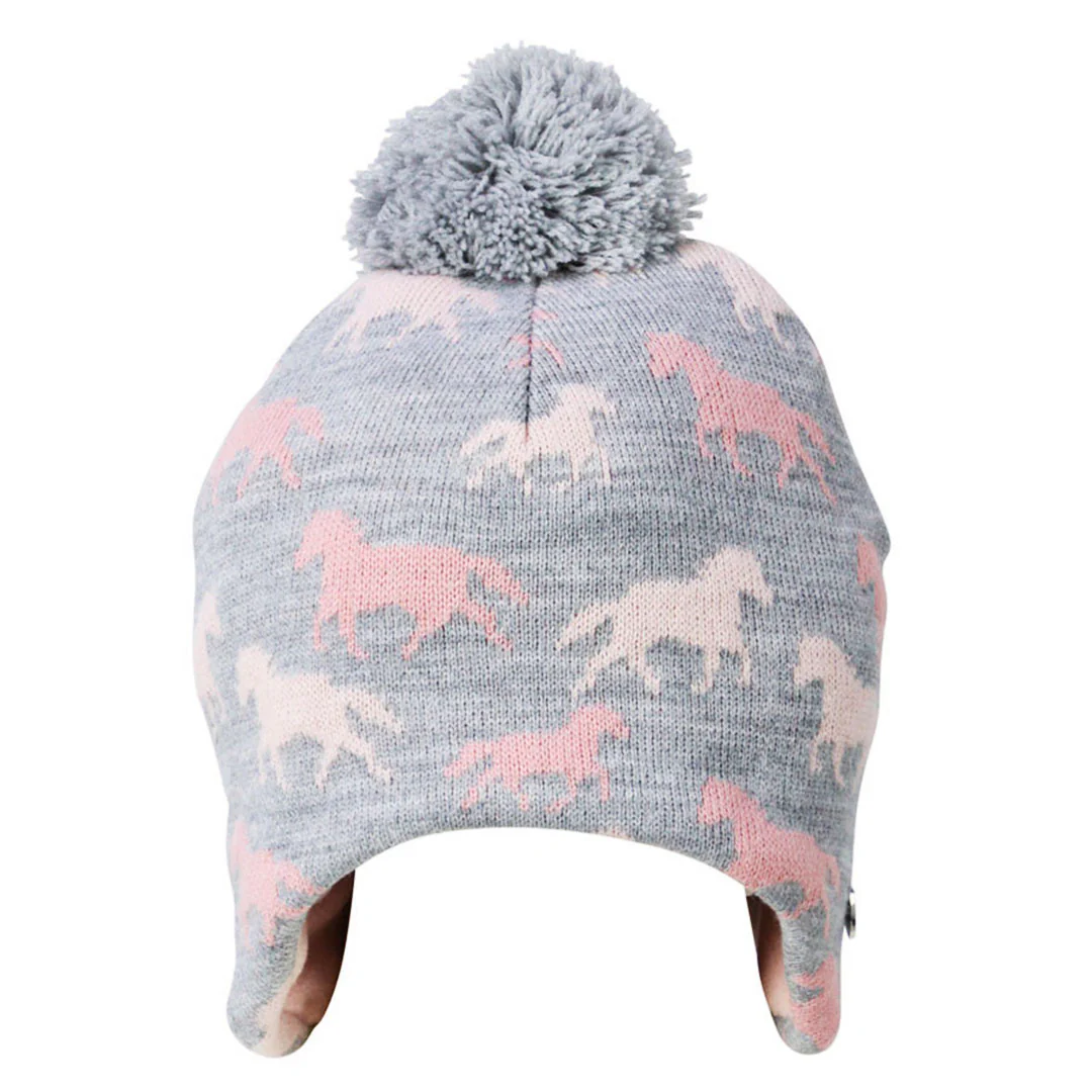 Hy Equestrian Flaine Children's Bobble Hat