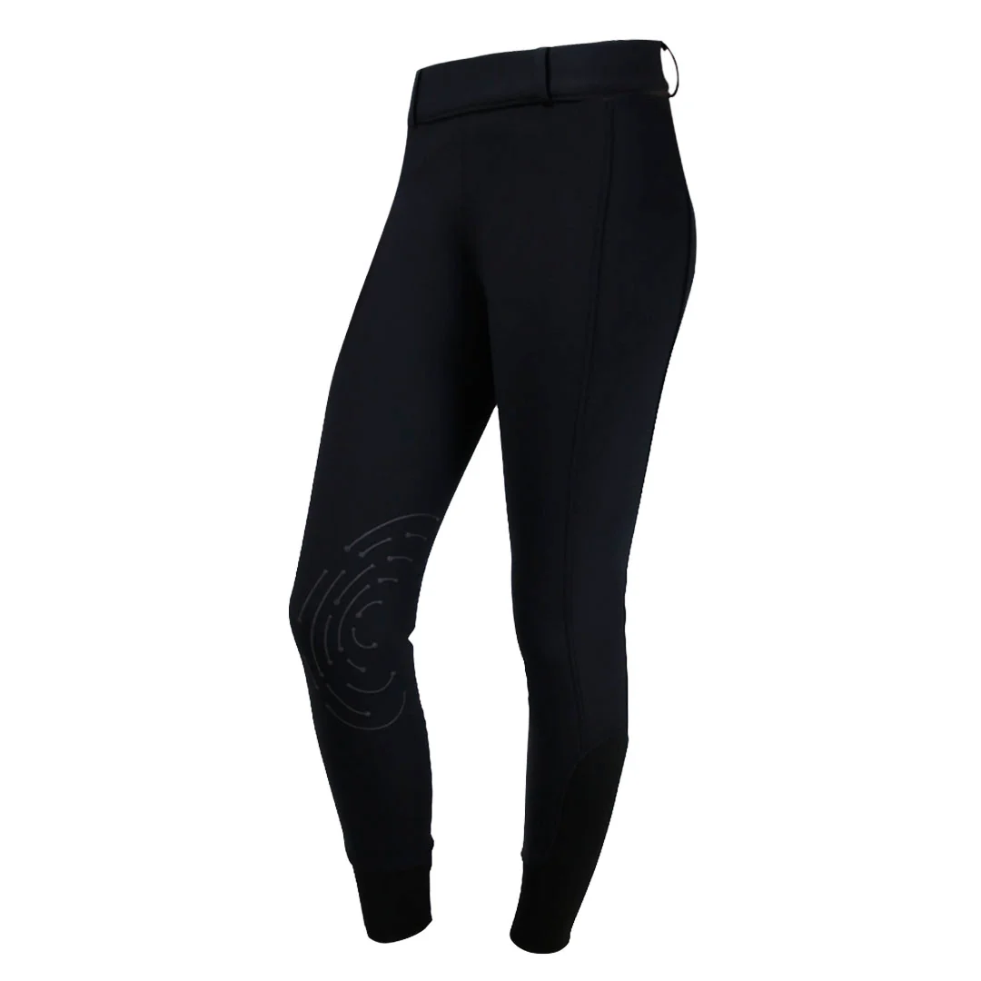 Hy Equestrian Glacial Ladies Softshell Knee Grip Riding Tights - Image 11