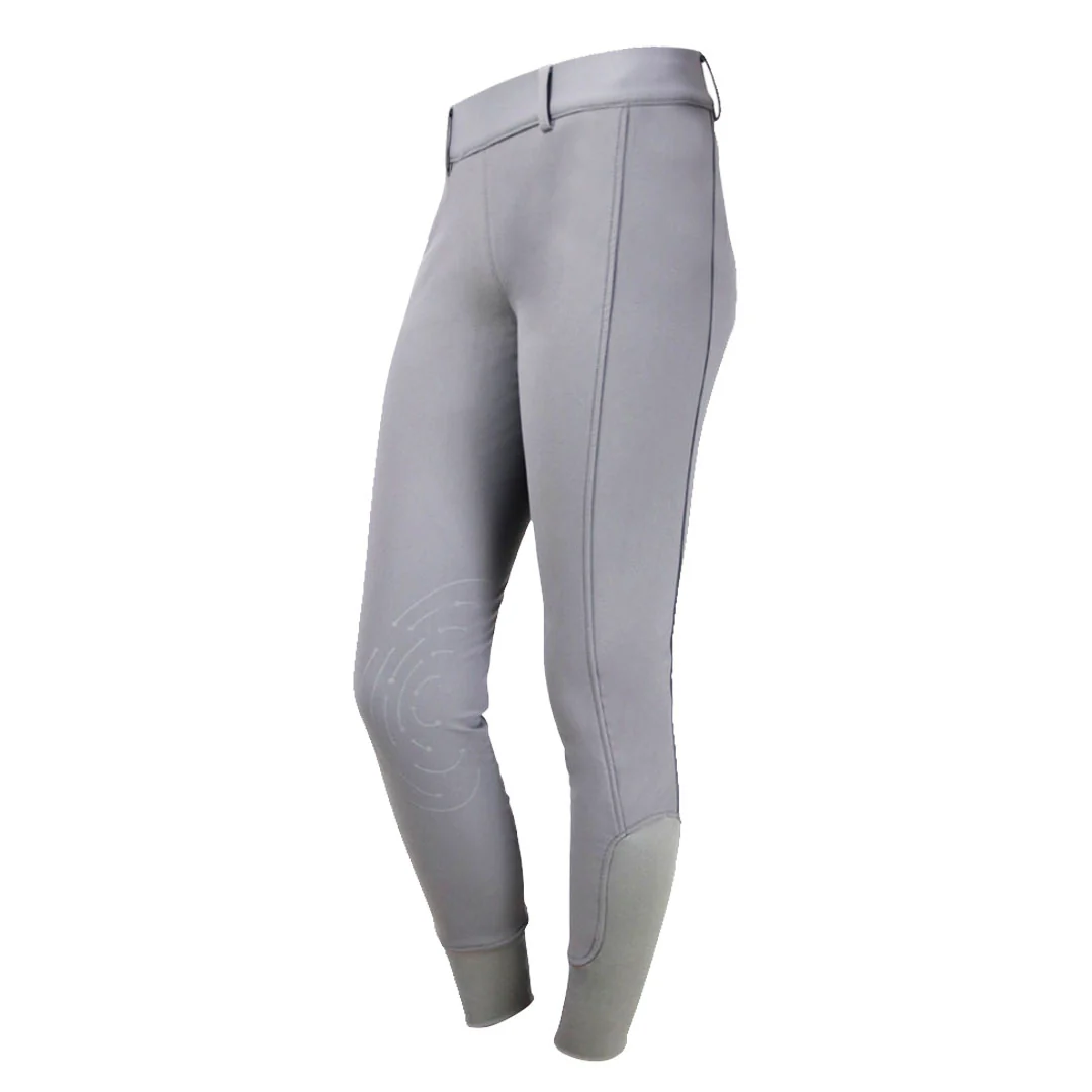Hy Equestrian Glacial Ladies Softshell Knee Grip Riding Tights - Image 6