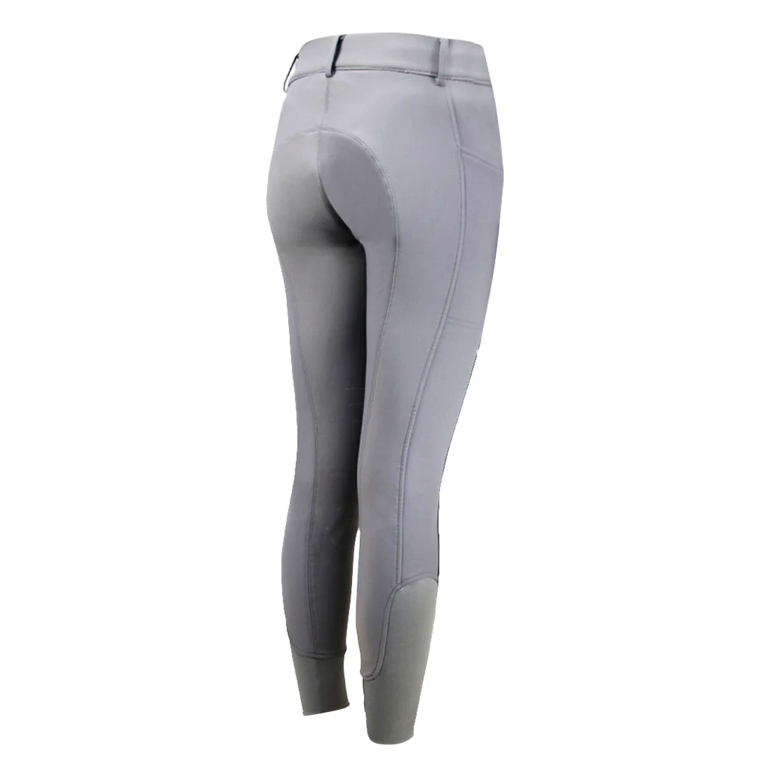 Hy Equestrian Glacial Ladies Softshell Knee Grip Riding Tights - Image 8