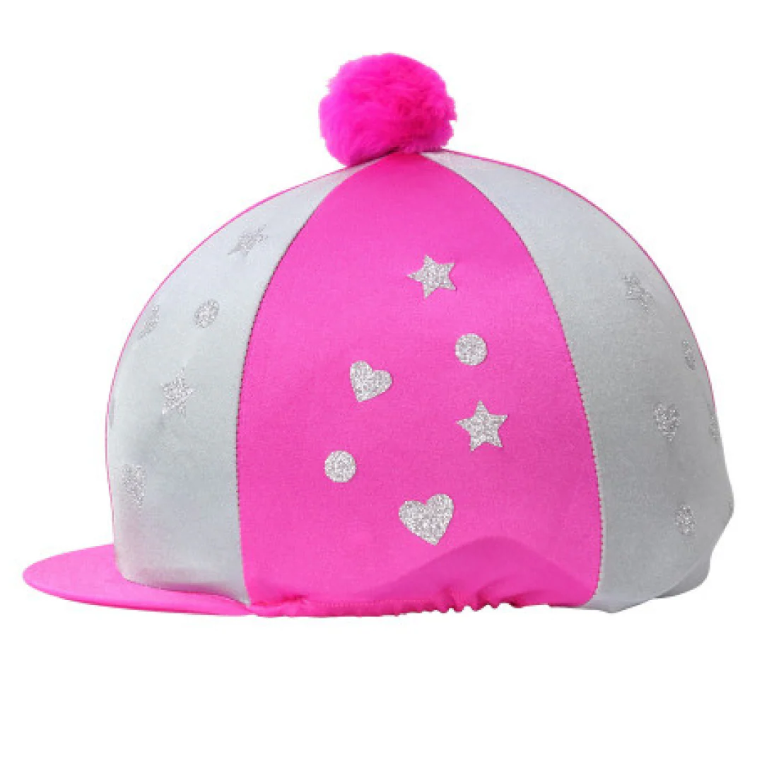 Hy Equestrian Glitter Magic Hat Cover - Image 2