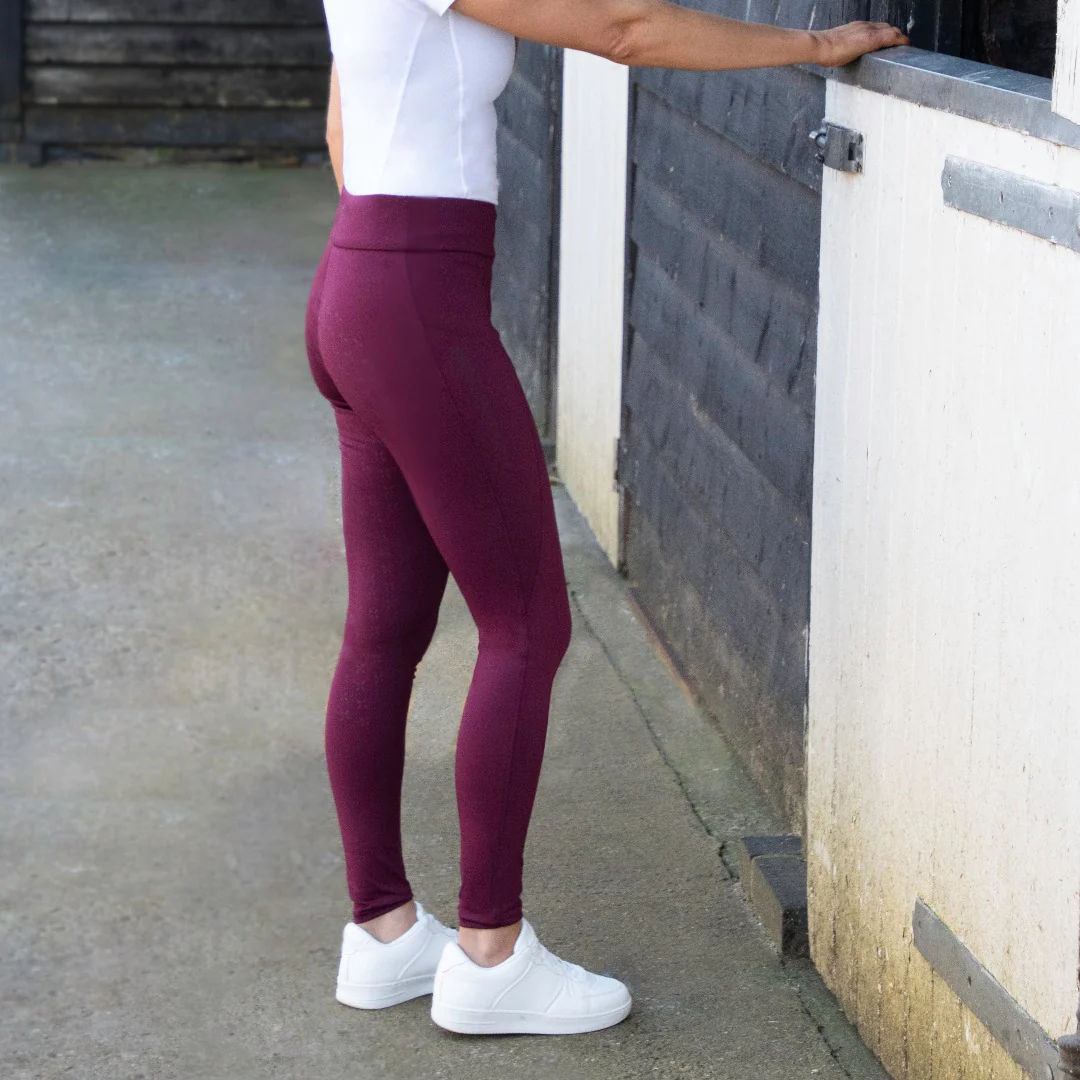 Hy Equestrian Ladies Melton Riding Tights - Image 9