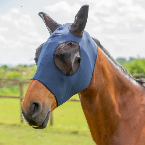 Hy Equestrian Lycra Flex Fly Mask - Image 2