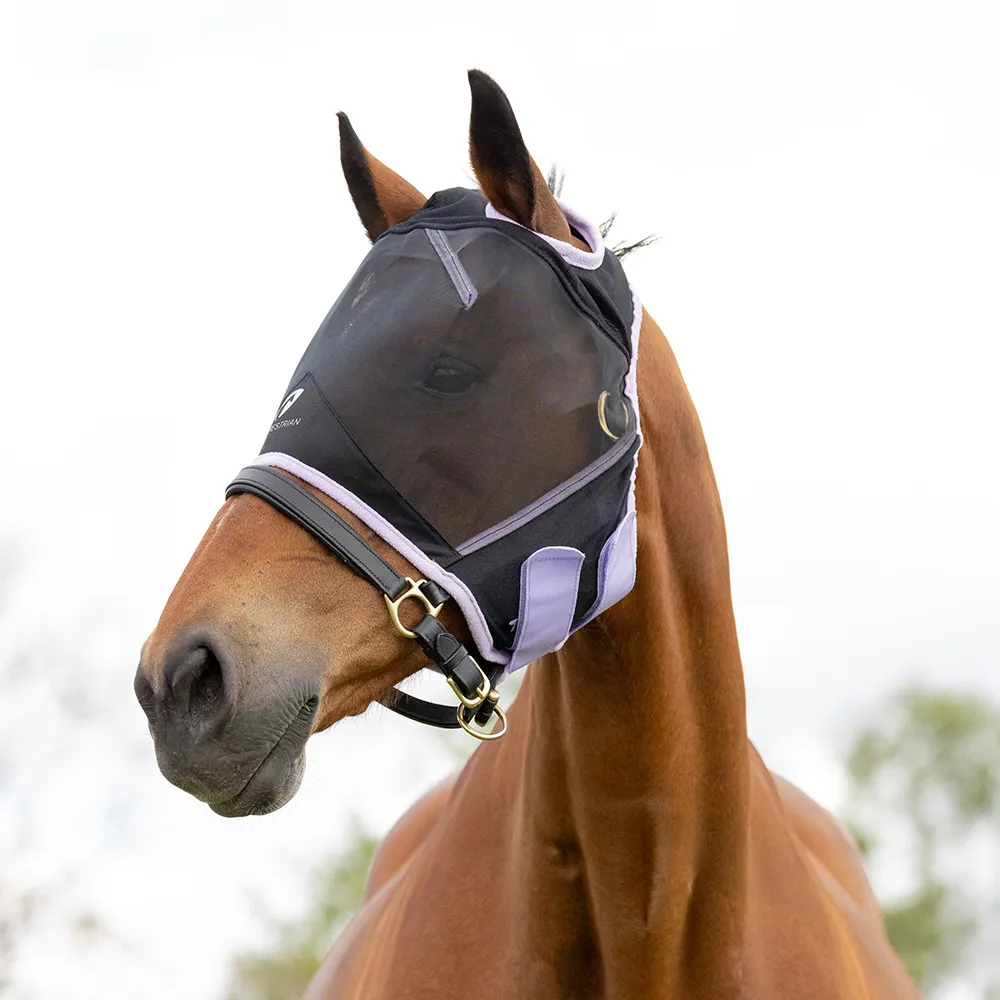 Hy Equestrian Mesh Half Mask Without Ears - Image 7