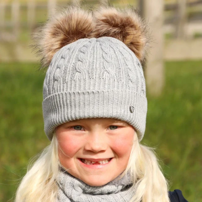 Hy Equestrian Morzine Children's Bobble Hat - Image 6