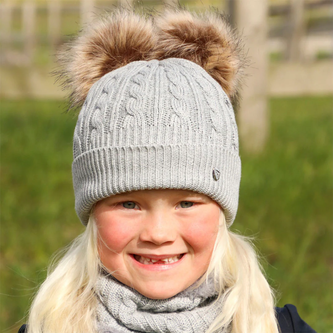 Hy Equestrian Morzine Children's Hat and Snood Set - Image 4