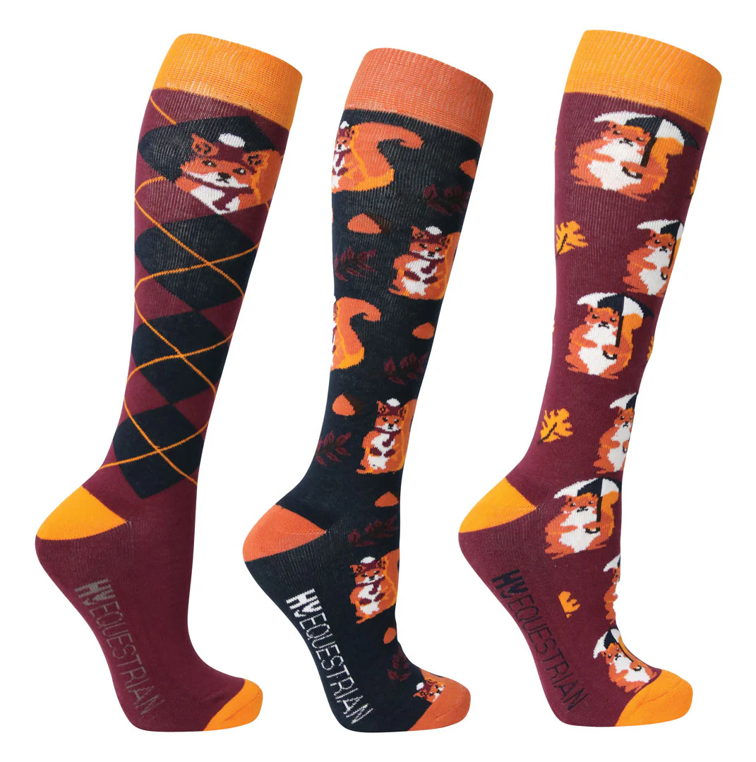 Hy Equestrian Novelty Printed Socks - Image 15