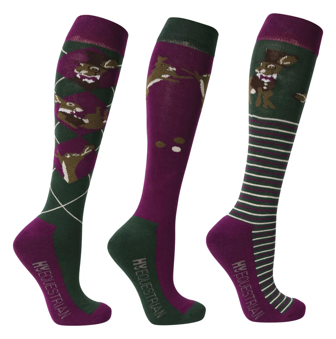 Hy Equestrian Novelty Printed Socks - Image 16
