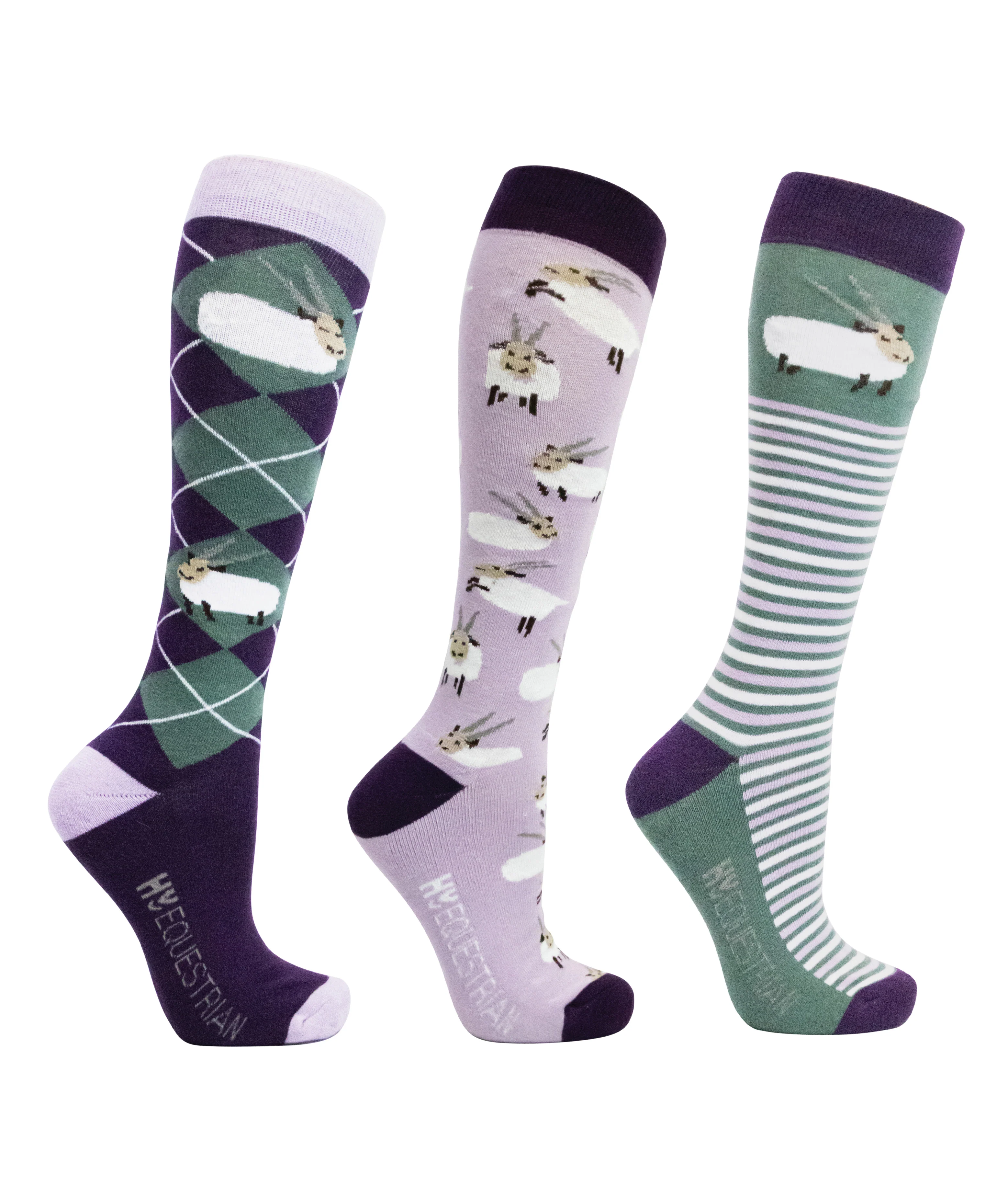 Hy Equestrian Novelty Printed Socks - Image 23