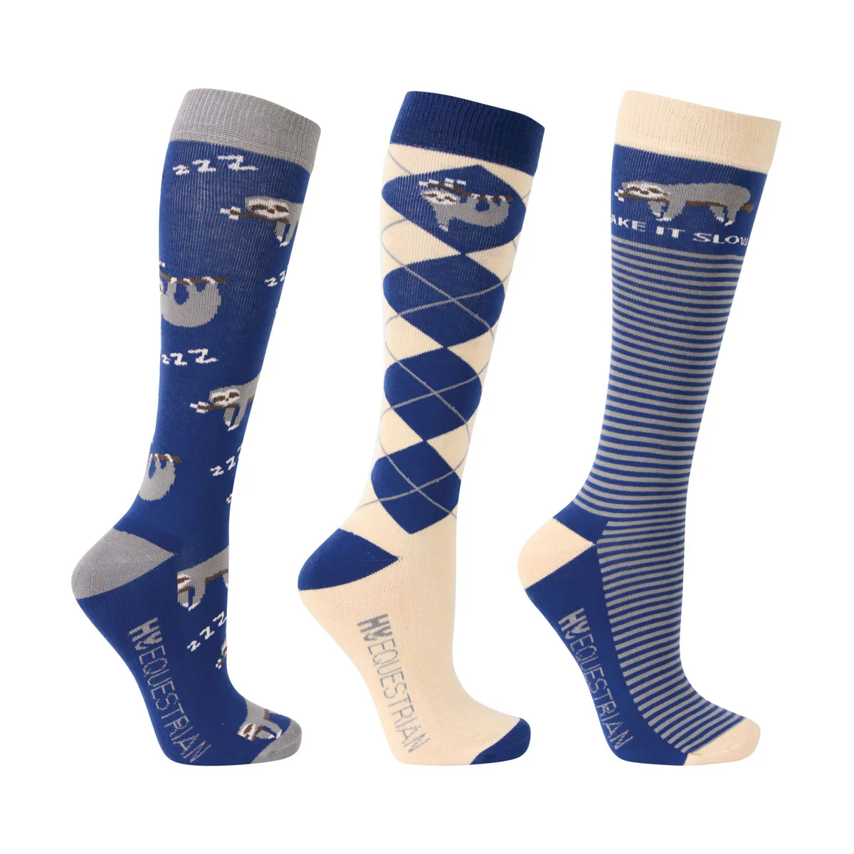 Hy Equestrian Novelty Printed Socks - Image 3
