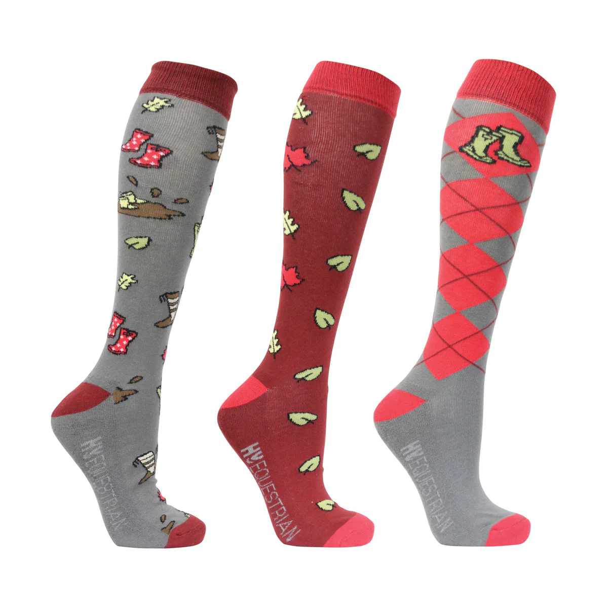 Hy Equestrian Novelty Printed Socks - Image 5