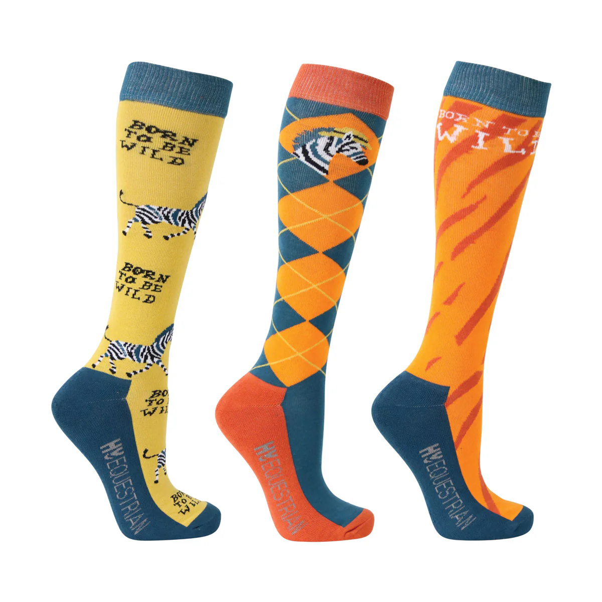 Hy Equestrian Novelty Printed Socks - Image 6
