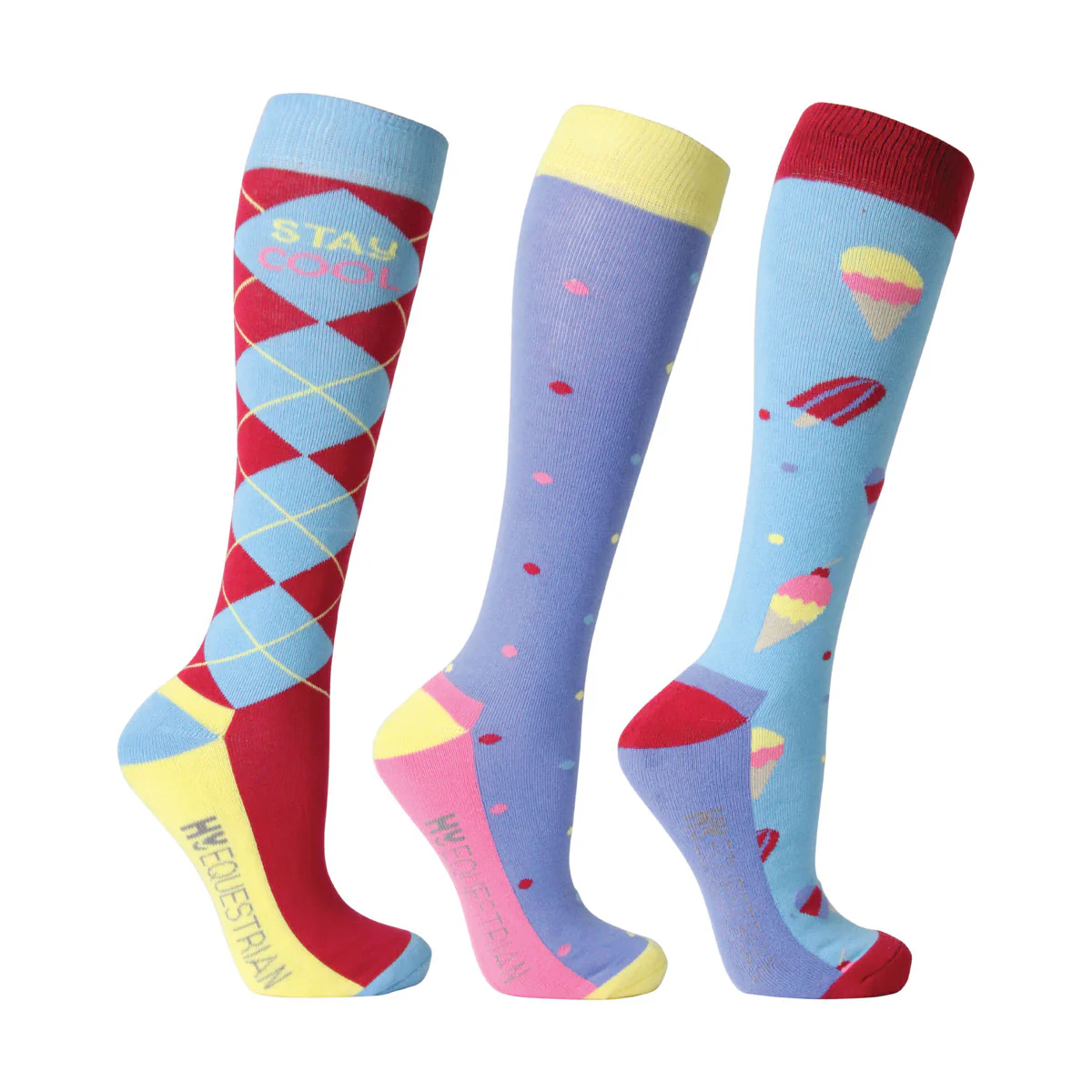 Hy Equestrian Novelty Printed Socks - Image 9