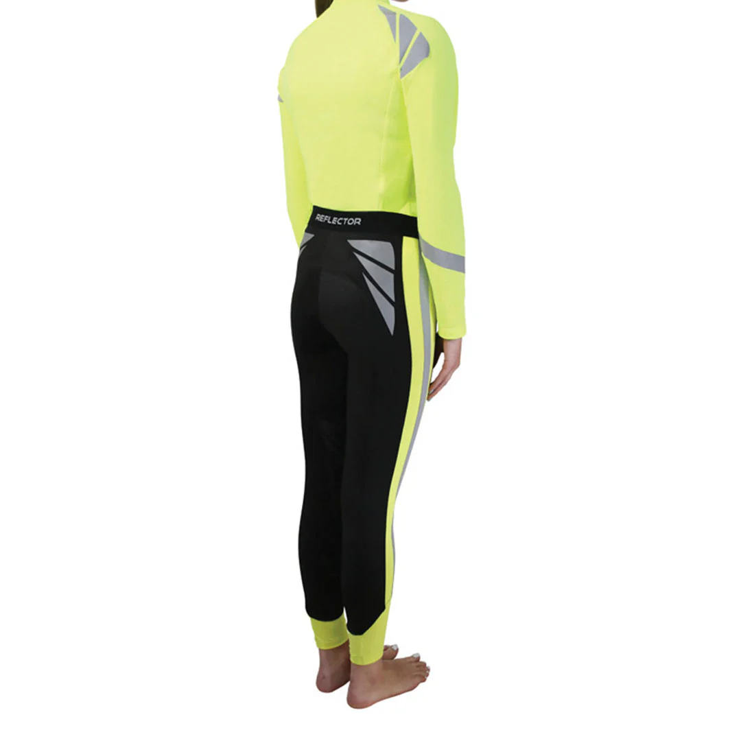 Hy Equestrian Ladies Reflector Riding Tights - Image 8