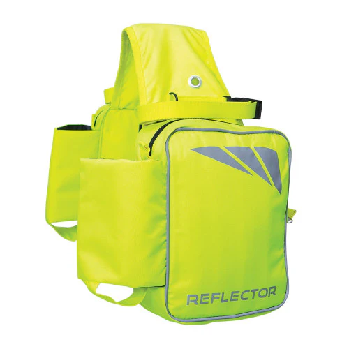 Hy Equestrian Reflector Saddle Pannier