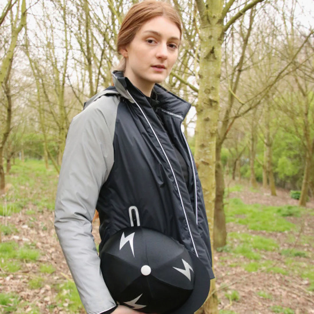 Hy Equestrian Silva Flash Waterproof Padded Jacket - Image 3